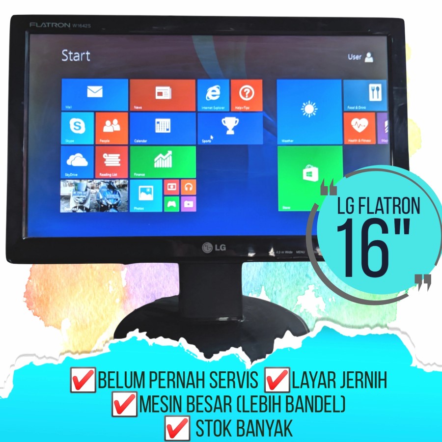 Monitor LG Flatron 16 inc