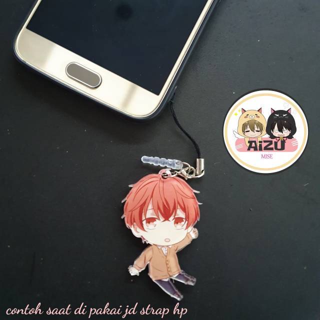 Strap dan plug hp anime/manga GIVEN