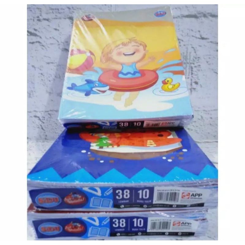 

Buku tulis SIDU isi 38 lembar 1 Pak / buku tulis/ buku sekolah