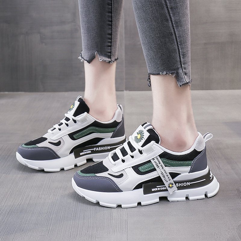 TBIG [COD] Sepatu Sekolah Sneakers Import Shoes MACHI Fashion Wanita Sepatu Korea Style Sekolah Kuliah