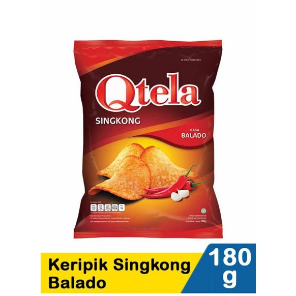 

qtela kripik singkong 180gr