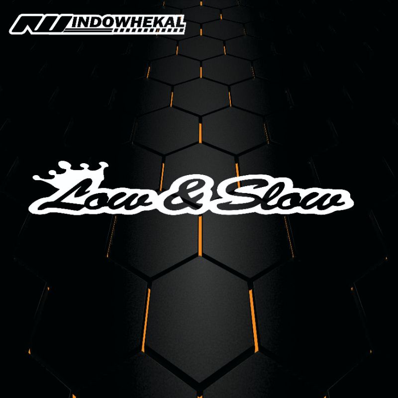 

STIKER CUTTING LOW AND SLOW