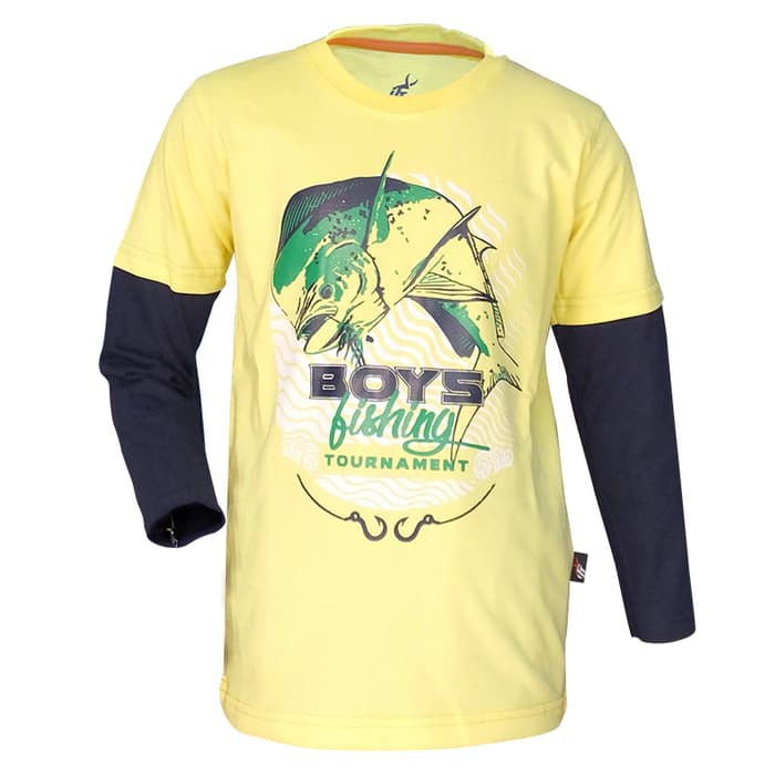 Dijual  Kaos Mancing Anak IFTM  Boys Fishing Tournament