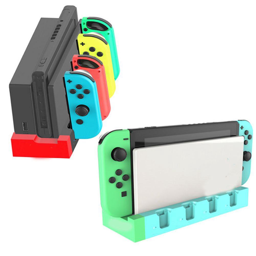 POPULAR Populer Untuk Nintendo Switch Joy-Con Aksesoris Games Home Charger Stand Untuk Nintendo Switch Joy-Con Pro