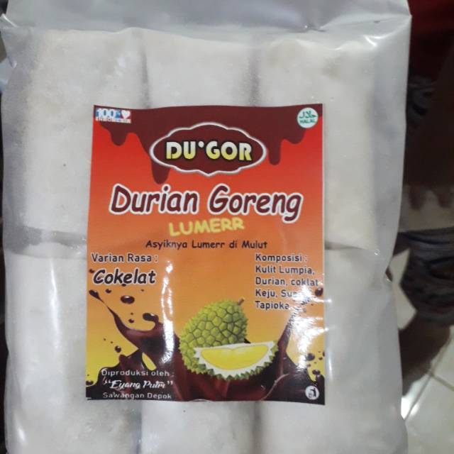 

DUGOR DURIAN GORENG COKLAT