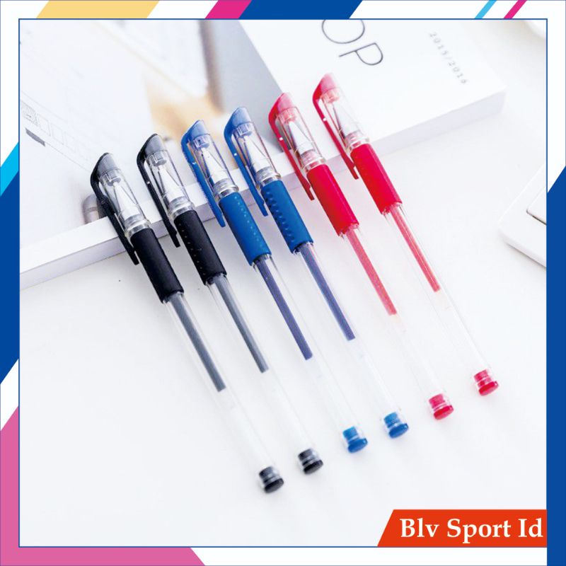 

Pulpen Gel 0.5 mm Bulpen Murah Bolpoint Gel Alat Tulis Murah