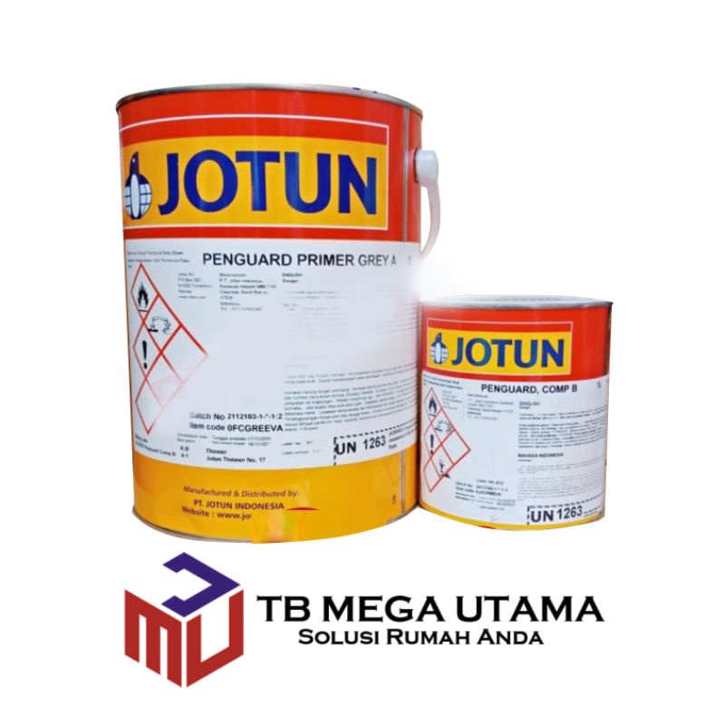 Jual Jotun Penguard Primer Grey Kemasan 5 Liter 2 Komponen Cat Epoxy Primer Indonesiashopee 9455