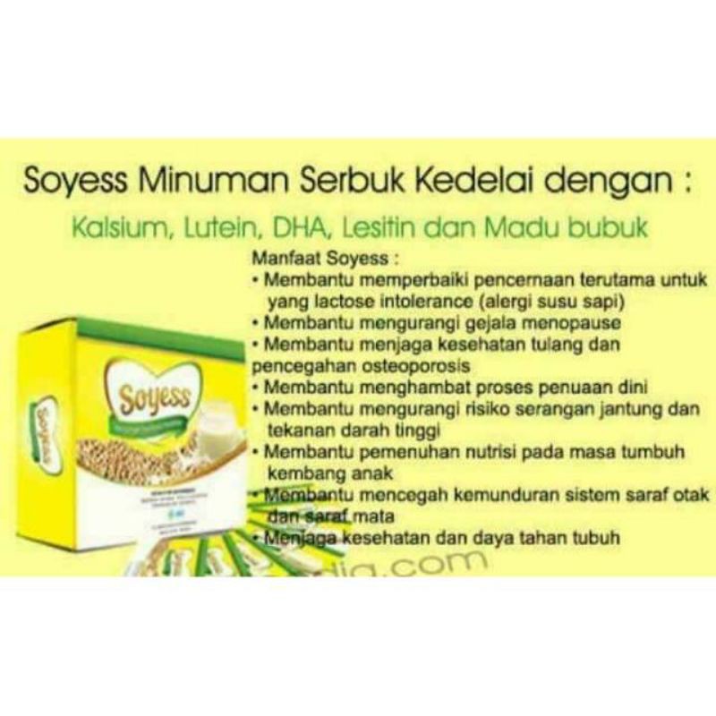 

Soyess HWI [Susu kedelai] Minuman serbuk kedelai 1box 15sachet