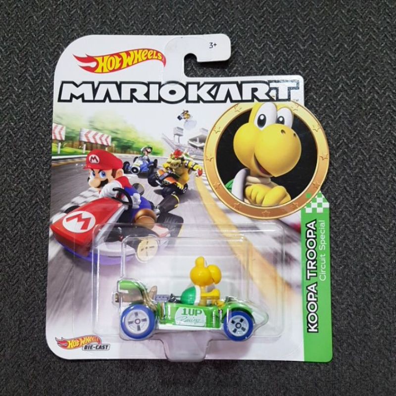 Jual Hot wheels Mario Kart Koopa Troopa Circuit Special Original