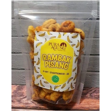 RAMBAK PISANG/ KRISPI BANANA PURA AGUNG 100% ASLI BALI FREE BUBBLEWRAP