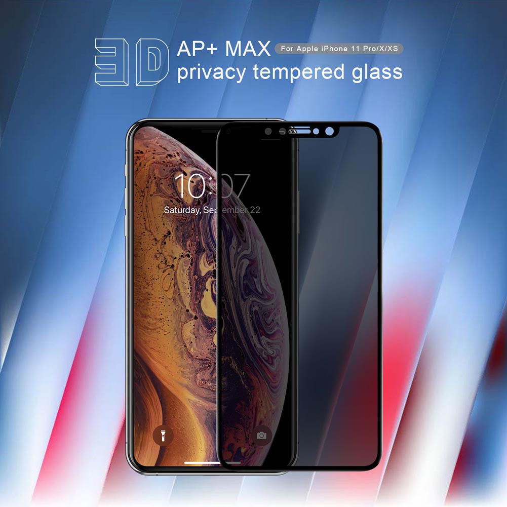 Nillkin Tempered Glass (3D AP+ MAX) - Apple Iphone 11 Pro / Apple Iphone X / Apple Iphone XS