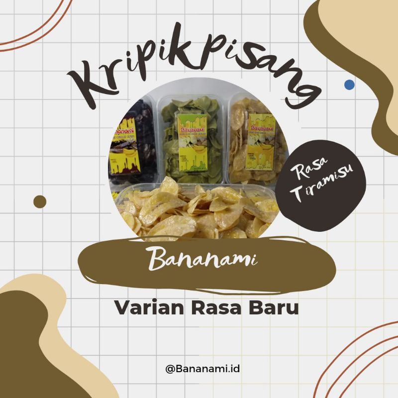 

BANANAMI TIRAMISU/ KERIPIK PISANG COKLAT LUMER/ CEMILAN VIRAL/ JAJANAN GARUT/ OLEHOLEH BALI/ OLEHOLEH YOGJA/ OLEHOLEH GARUT/ OLEHOLEH LAMPUNG