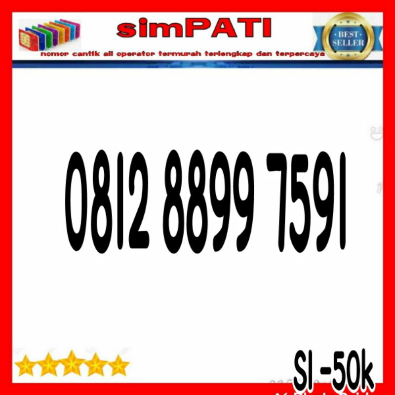 Nomor cantik simpati 0811 seri aabb 8899 7951 rapi