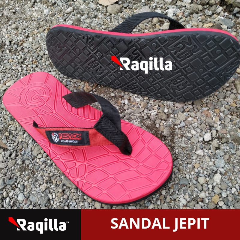 Sandal Gunung Merah sandal jepit pria motif emboss cetak timbul