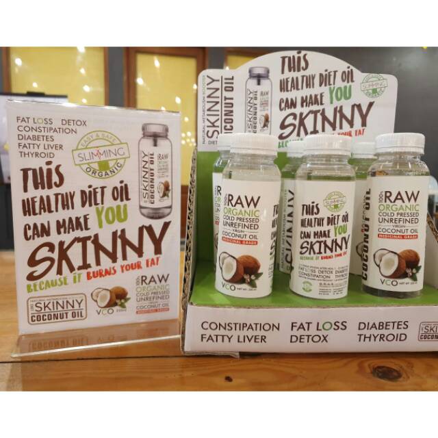 

Vco virgin coconut oil - skinny coconut oil organic