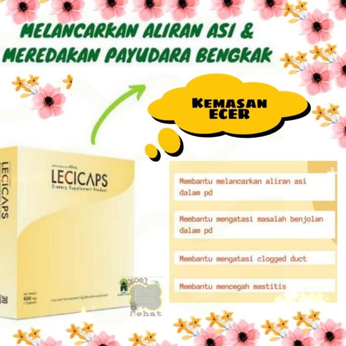 Jual Asi Booster Lecicaps Per Kapsul Shopee Indonesia