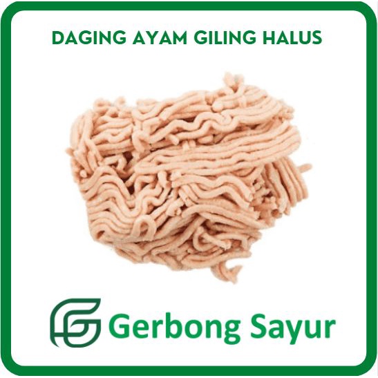 

Daging Ayam Giling Halus Segar - 500g