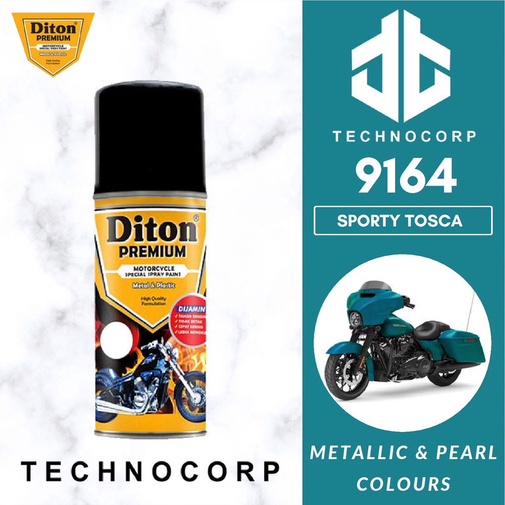 

Cat Semprot DITON PREMIUM 9164 SPORTY TOSCA / HIJAU TOSCA METALLIC