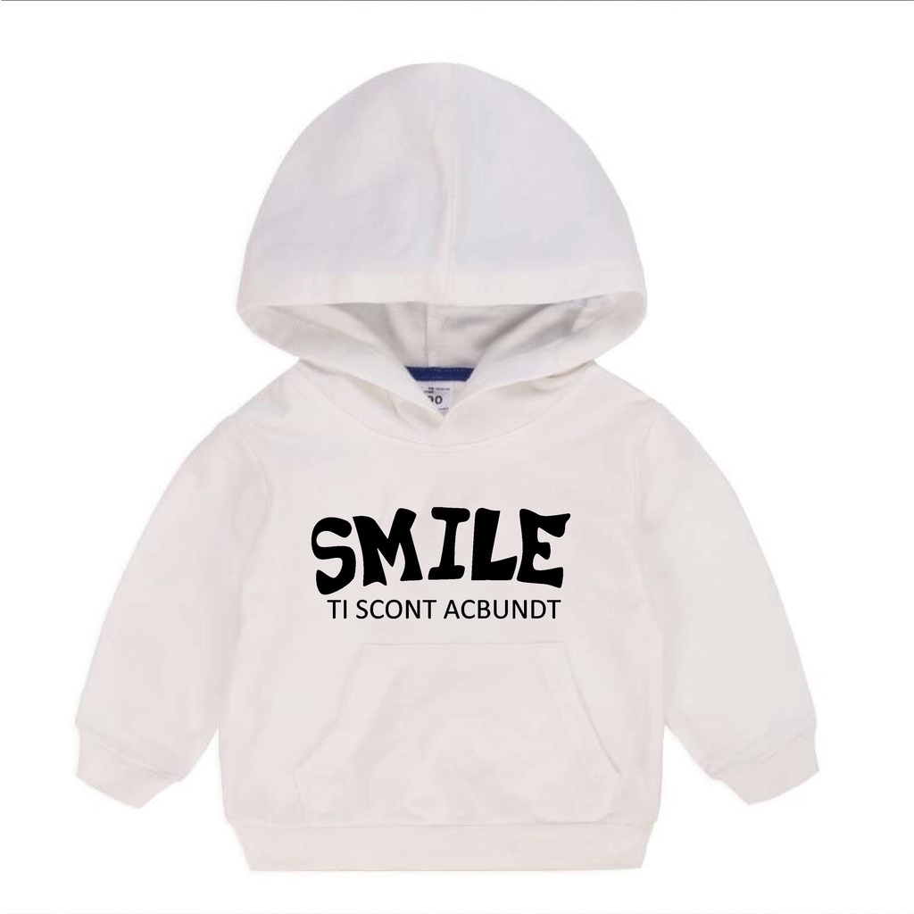 BS OUTERWEAR HOODIE  ANAK ANAK SMILE REAL PICTURE