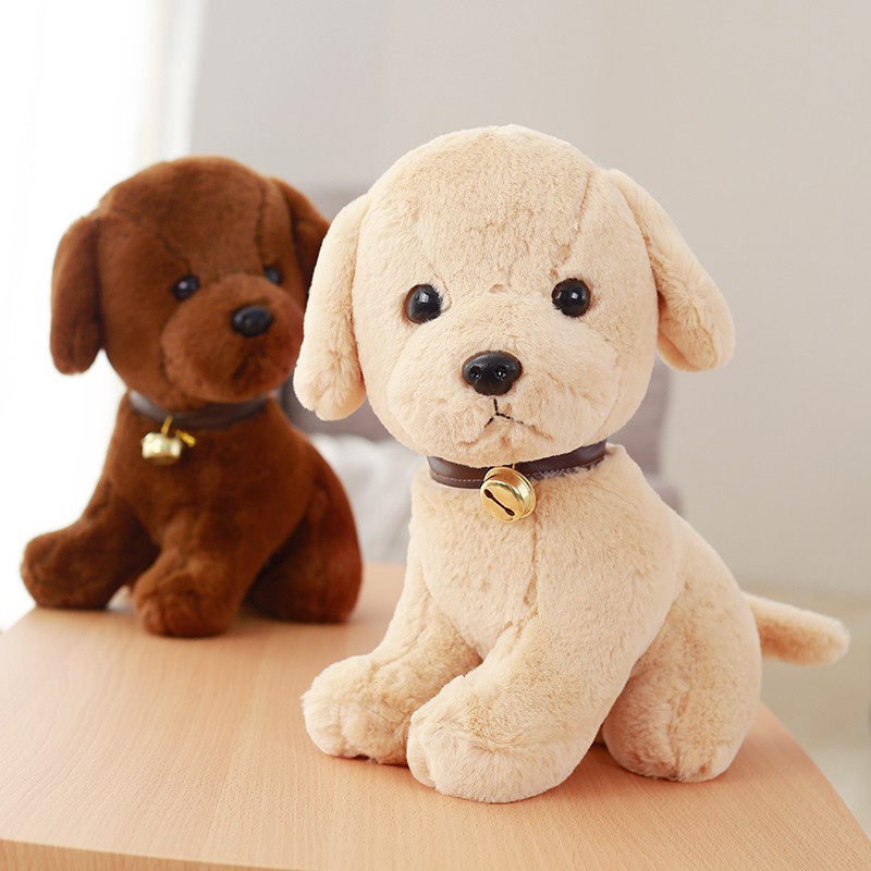 in cute Simulation teddy dog doll 