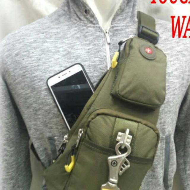 TAS TOUGH 5604 WARRIOR ORIGINAL TOUGH WARRIOR jeansmith waistbag Tuf Taf Taft tougt Touf Tough selempang TAKTIKAL BAG