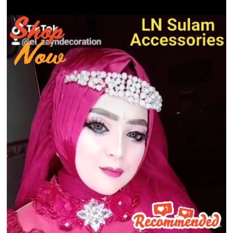 Hijab pengantin Turki veil kerudung slayer 100 cm veil jilbab pengantin hijab jilbab akad bride untuk gaun wedding slendang pengantin fashion veile motif baru