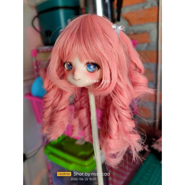 Rambut Boneka BJD 1/6 1/4 1/3. WIG BJD 1/6 1/4 1/3