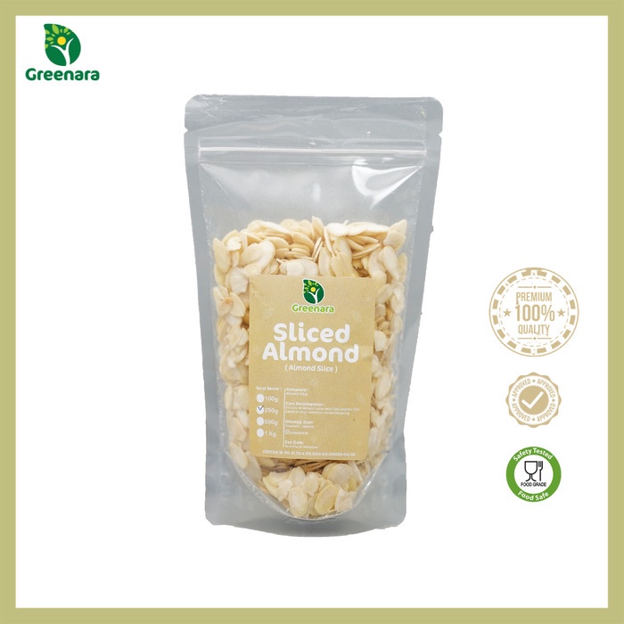 

4eh Almond Sliced Natural 250Gr 60Jhh