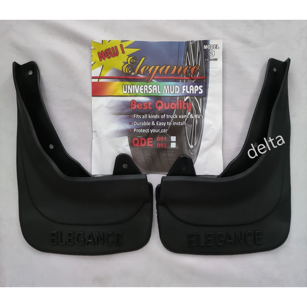 Mud guard / Karpet roda mobil sedan universal 2pcs