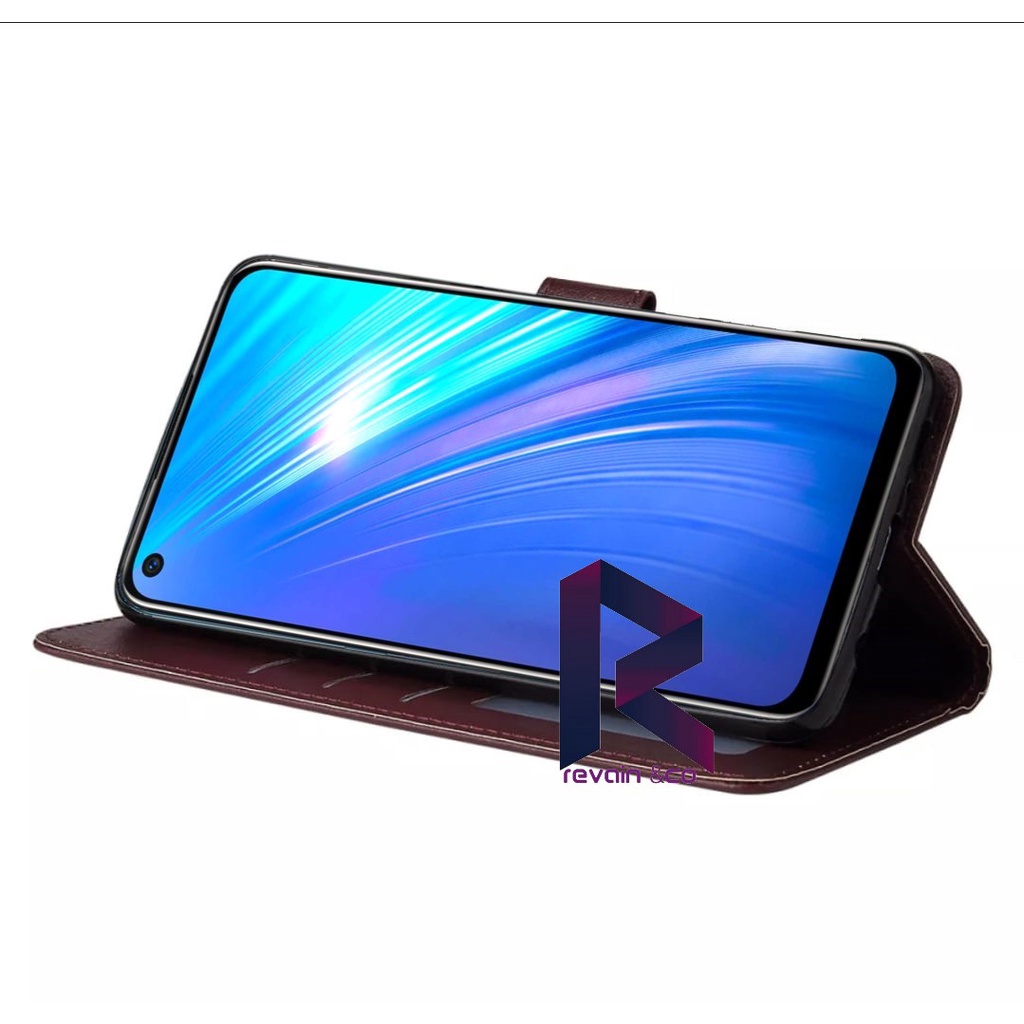 NEW OPPO A96 2022 FLIP WALLET LEATHER KULIT PREMIUM SARUNG BUKA TUTUP FLIP CASE OPPO A96 TERBARU