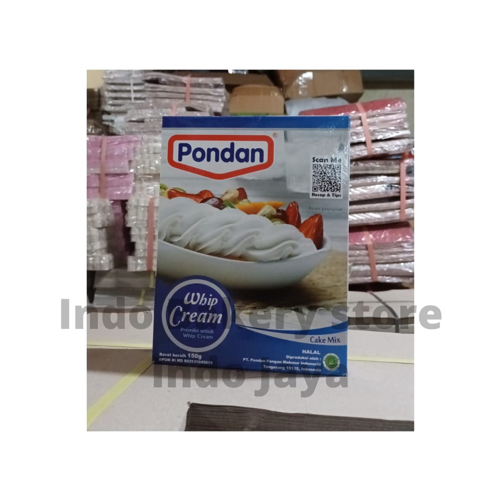 

Pondan Whip Cream 150gr