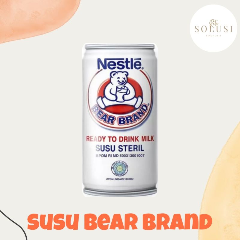 Susu Bear Brand 189 ml - Ecer Medan Susu Beruang Nestle