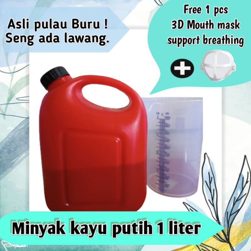 Minyak Kayu Putih Asli 1 liter