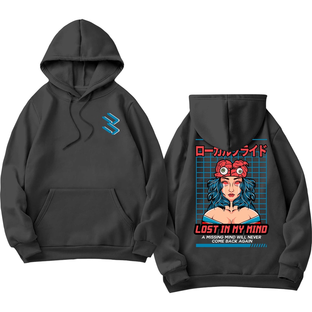 BRIGO Jumper Hoodie MIND II Sweater Hoodie BRIGO MIND Sablon DTF Fleece Cotton M-XXL (Pria &amp; Wanita) Free stiker&amp;Gantungan Kunci