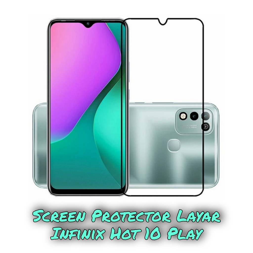 Tempered Glass Infinix Hot 10 Play / Infinix Hot 10 Screen Protector Layar Handphone