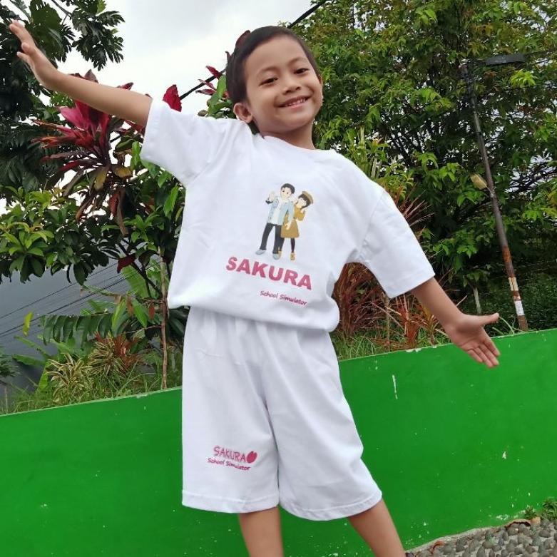 

↕cm Stock Banyak↕ BAJU SETELAN KARAKTER SAKURA SCHOOL SIMULATOR (BAJU+CELANA) 82 ↕