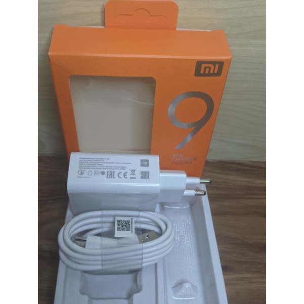 Casan Adaptor Travel Charger Xiaomi Mi9 Fast Charger 27W TypeC - Micro