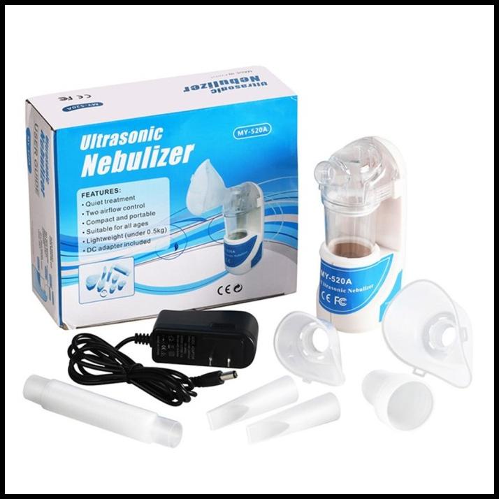Alat Terapi Pernafasan Ultrasonic Inhaler Nebulizer Uap Bayi Pilek