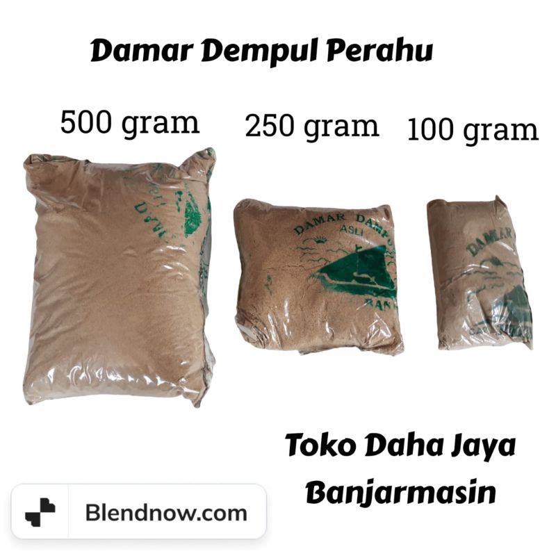 Tepung Serbuk Damar Dempul Perahu | Untuk Penampilan Tari Dayak dan Sejenisnya