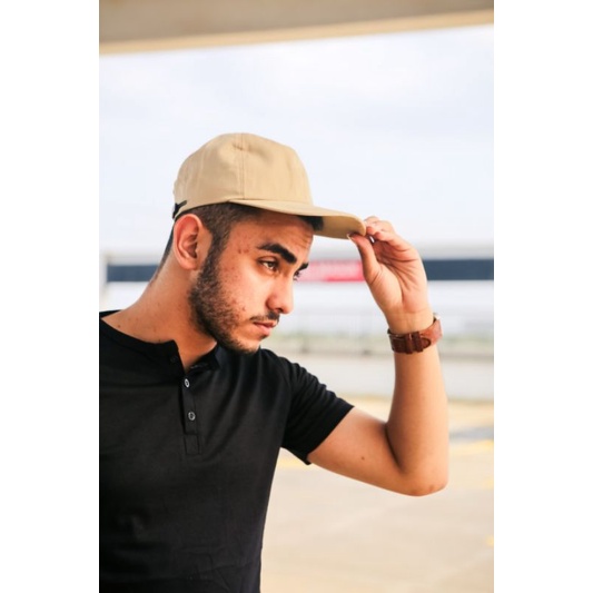 RIBSGOLD Topi Ribsgold / Topi Pria Polos