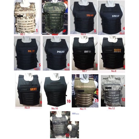 Rompi / Vest / Outerwear / Rompi Parasut / Pakaian Pria / Rompi Anti Angin