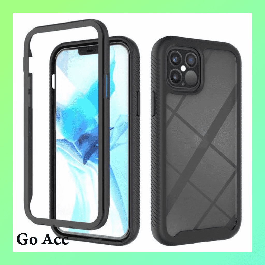 Bumper case two layer hardcase Iphone 7 8 7+ 8+ Plus SE X Xs Xr Max 11 12 Pro Max FH17