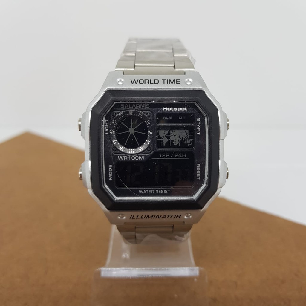 Jam tangan Murah Hotspot Digital Tali Rantai