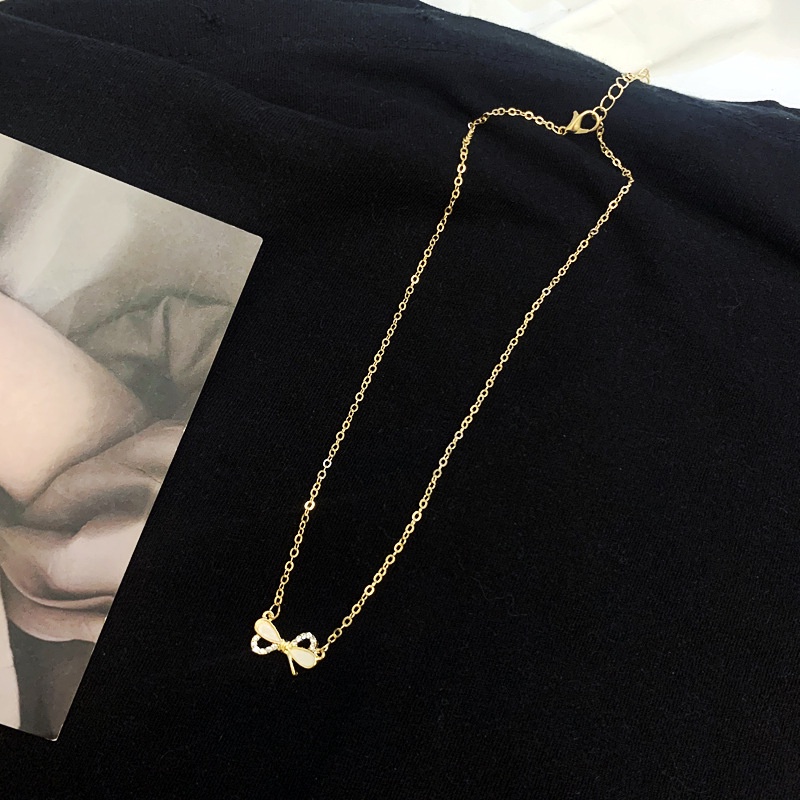 Kalung Rantai Musim Panas Gaya Korea Untuk Wanita