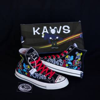 converse 70s x kaws