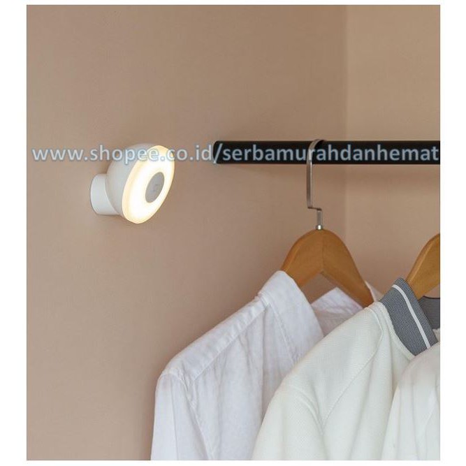 Lampu Malam LED Sensor Cahaya &amp; Gerak Magnetic 360 Derajad MIJIA Night Light Generasi 2