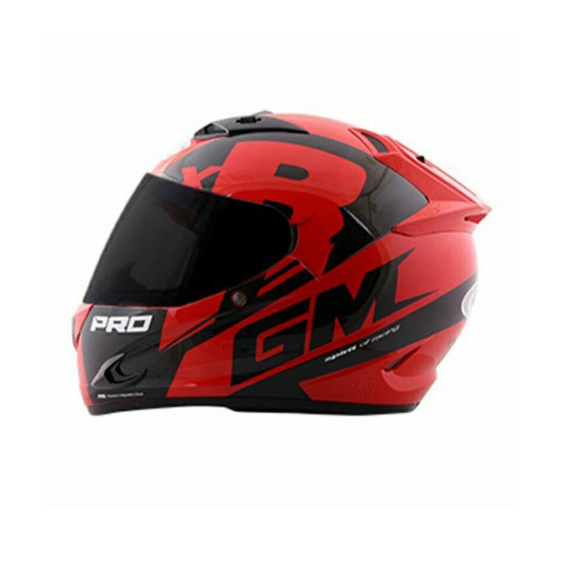 Helm gm full face merah