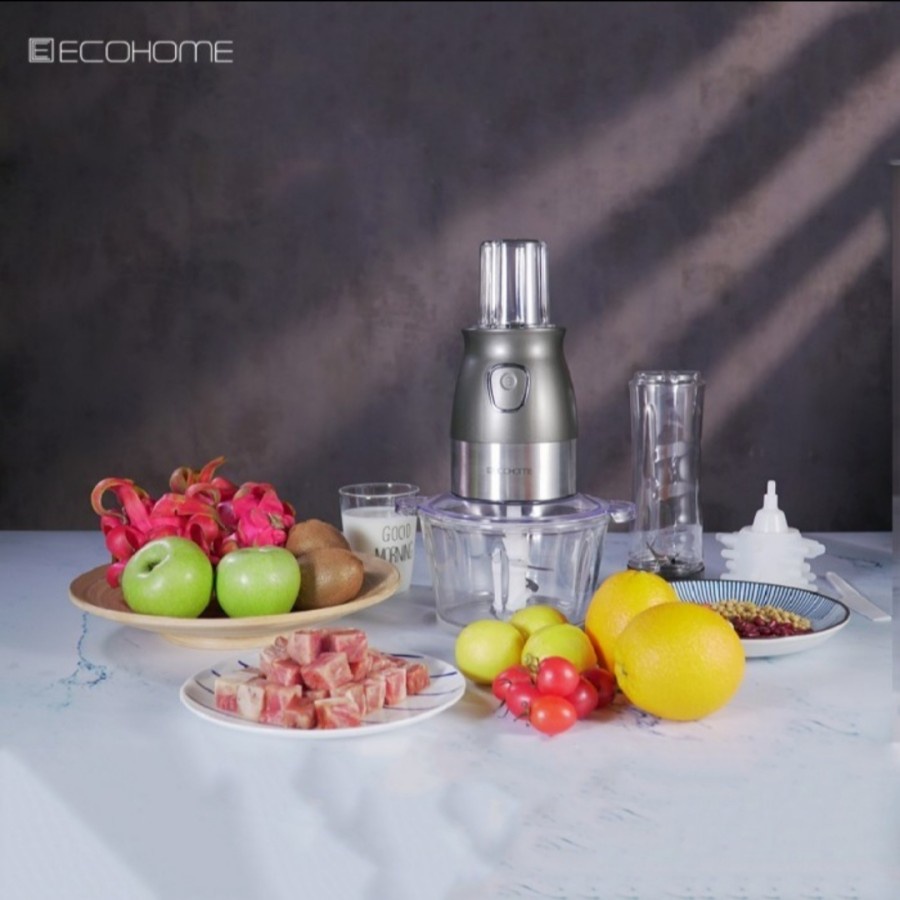 Ecohome Chopper Food Processor 6 in 1 EFP 333 Blender Multi Fungsi
