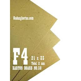 

Karton Board 2 mm No.30 - F4
