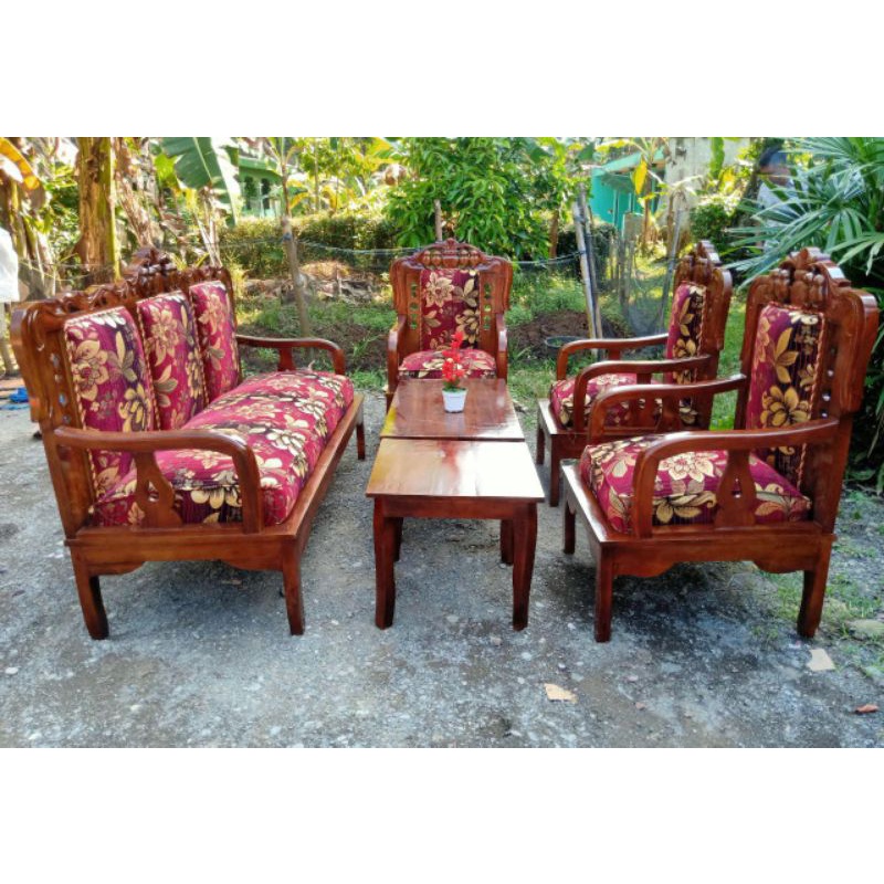 kursi kayu jati classik/mebel klasik/mebel kayu jati FREE ONGKIR KEBUMEN
